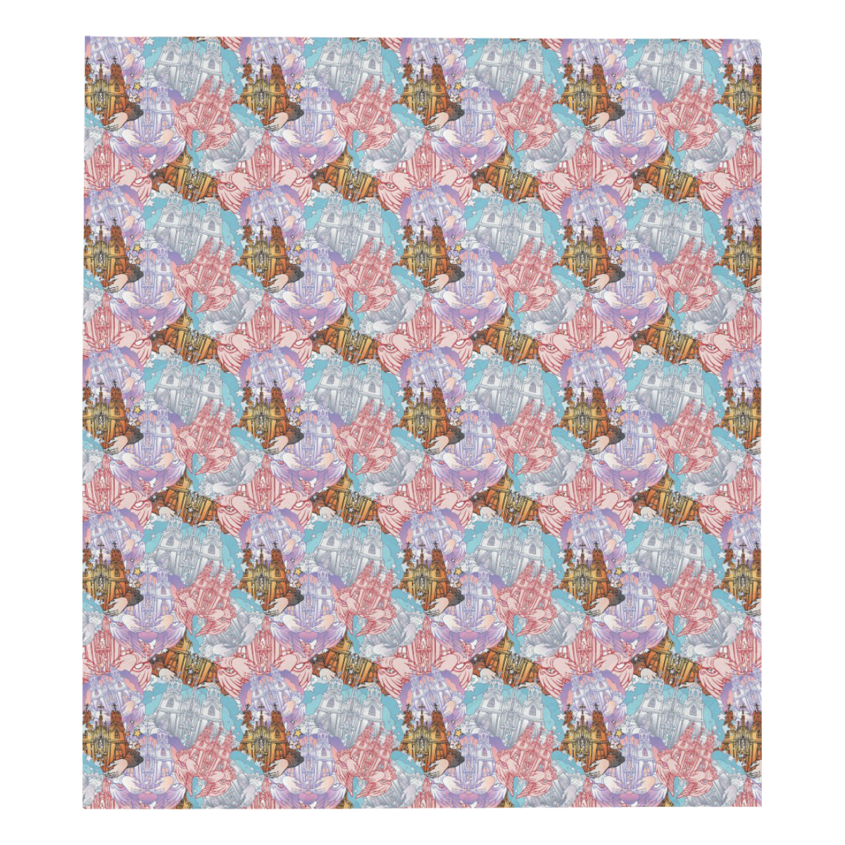 Christian Pattern Print Design 03 Premium Quilt