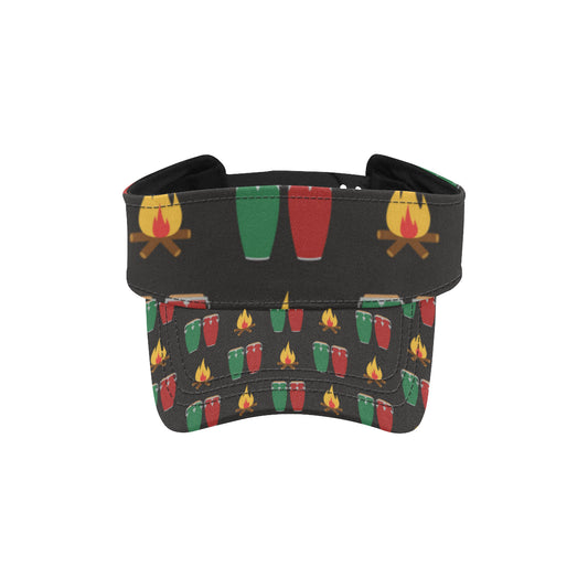 Conga Pattern Print Design 01 Unisex Sun Visor
