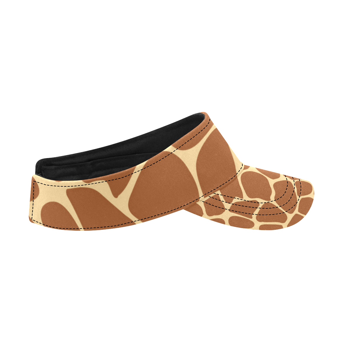 Giraffe Texture Print Unisex Sun Visor