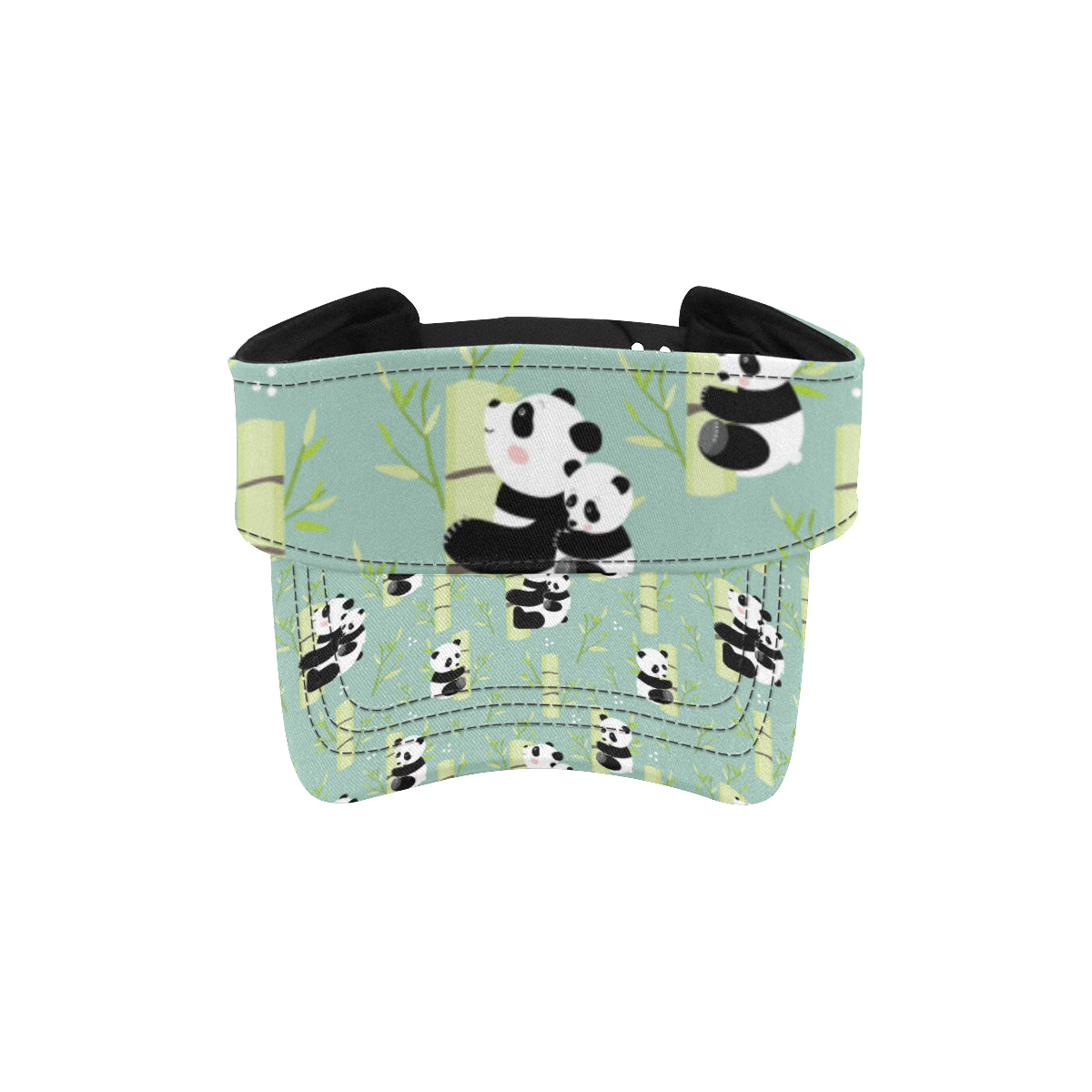Panda Pattern Print Design A03 Unisex Sun Visor