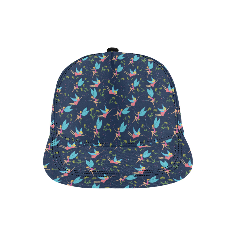 Fairy with flower Print Pattern Snapback Cap