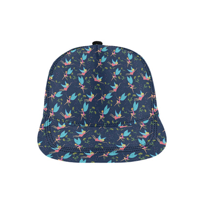 Fairy with flower Print Pattern Snapback Cap