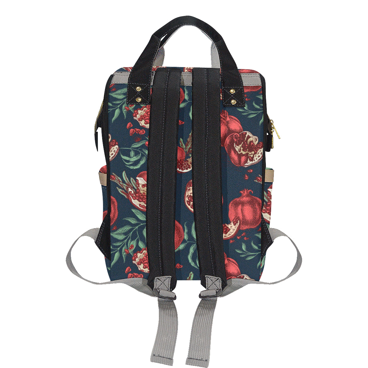 Pomegranate Pattern Print Design PG04 Diaper Bag Backpack
