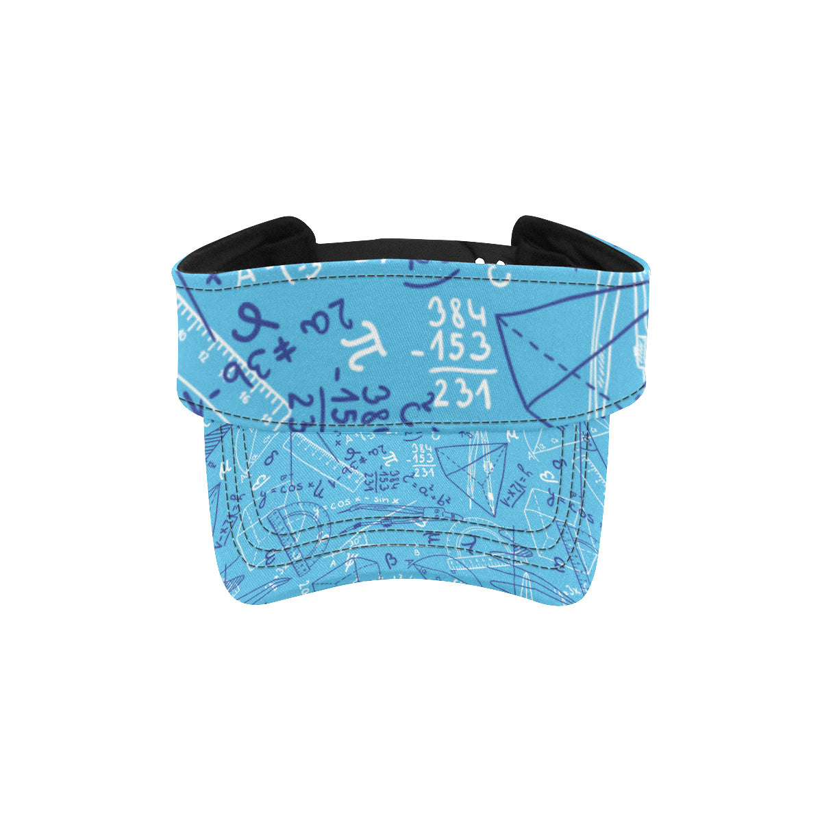 Math Pattern Print Design 02 Unisex Sun Visor