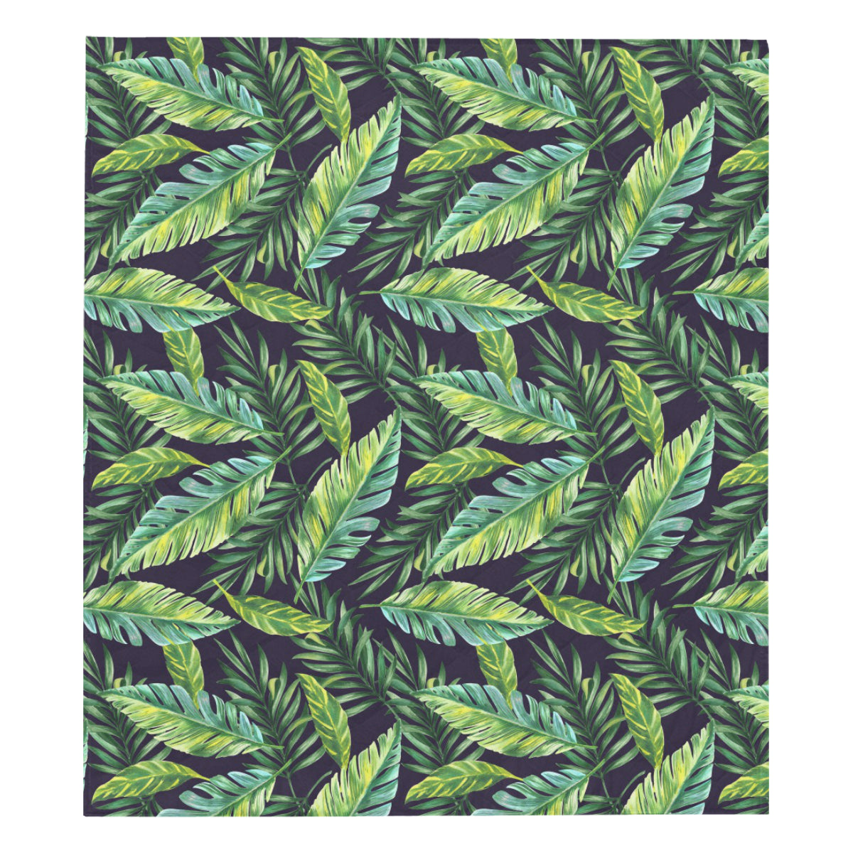 Tropical Flower Pattern Print Design TF06 Premium Quilt