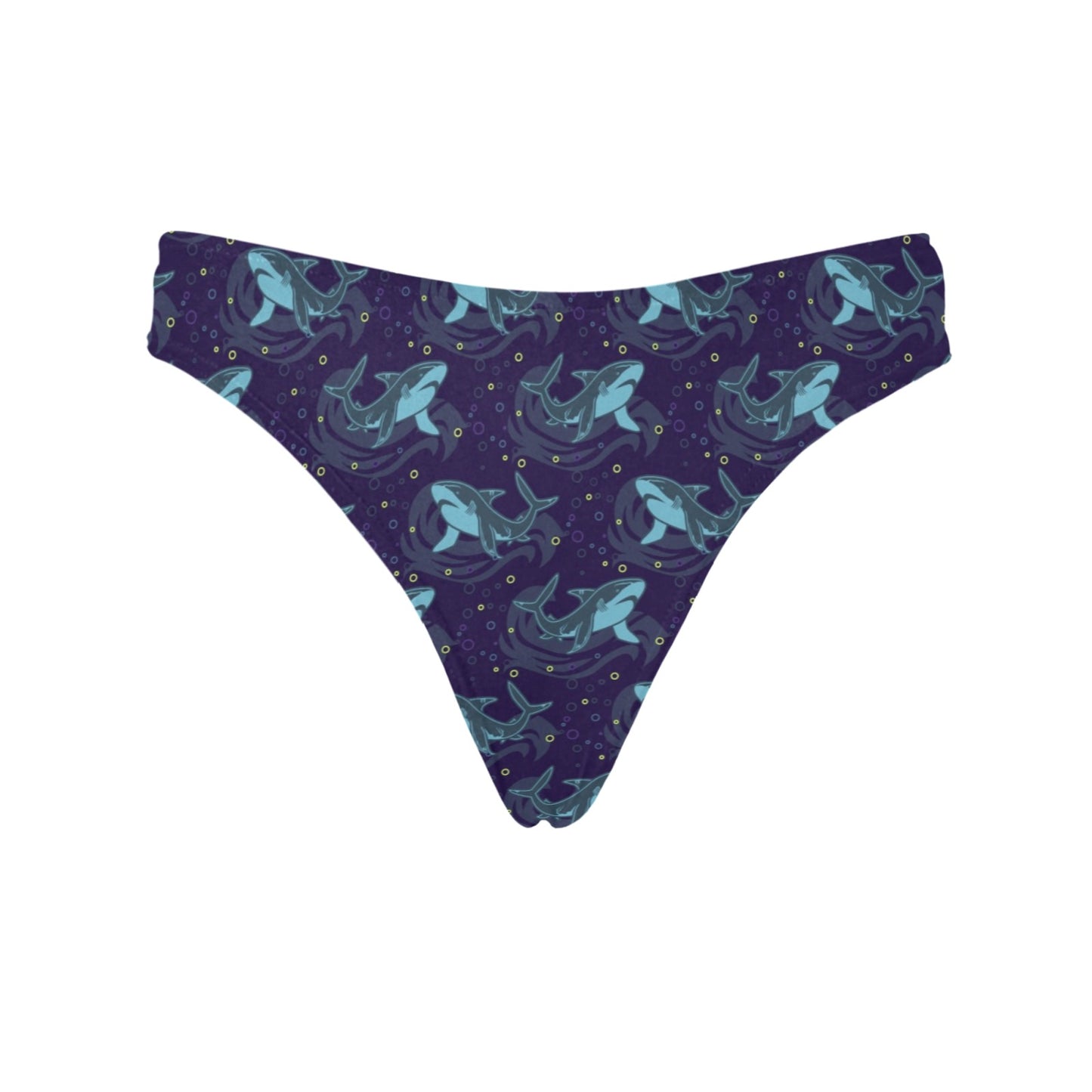 Shark Themed Print Women's Thongs