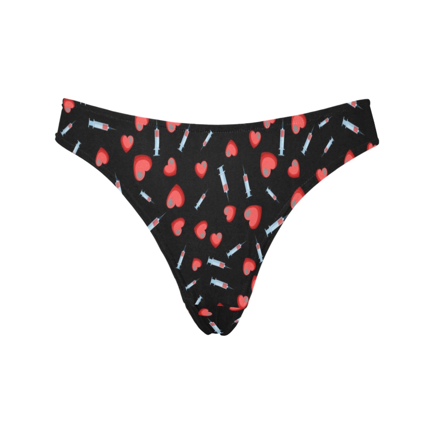Phlebotomist Medical Concept Women's Thongs