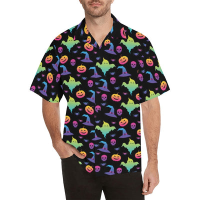 Halloween Print Design LKS404 Men's Men's Hawaiian Shirt