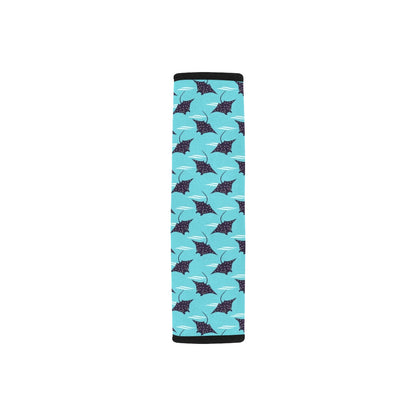 Manta Ray Print Design LKS403 Car Seat Belt Cover