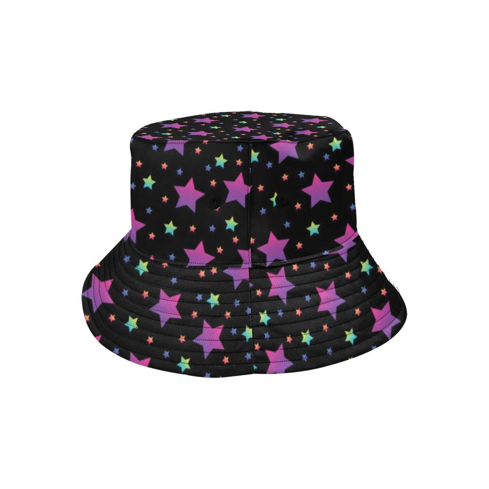 Star Print Design LKS305 Unisex Bucket Hat