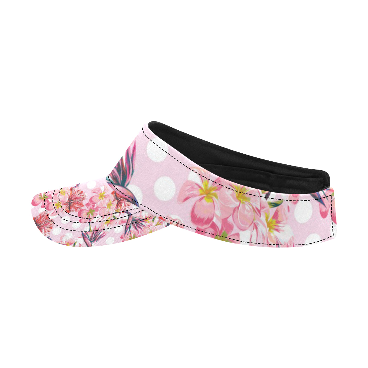 Bird Of Paradise Pattern Print Design BOP011 Unisex Sun Visor