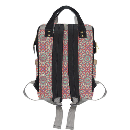 Bohemian Pattern Print Design 03 Diaper Bag Backpack
