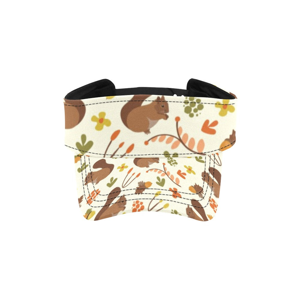 Squirrel Print Design LKS3010 Unisex Sun Visor