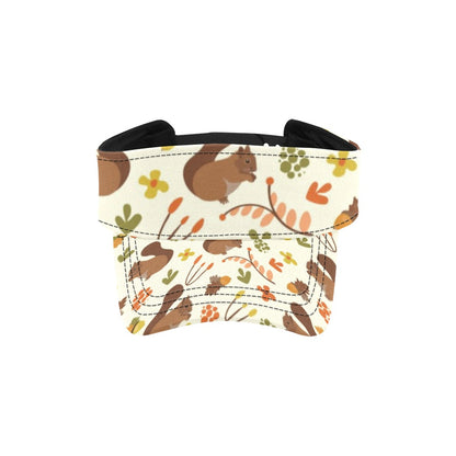Squirrel Print Design LKS3010 Unisex Sun Visor