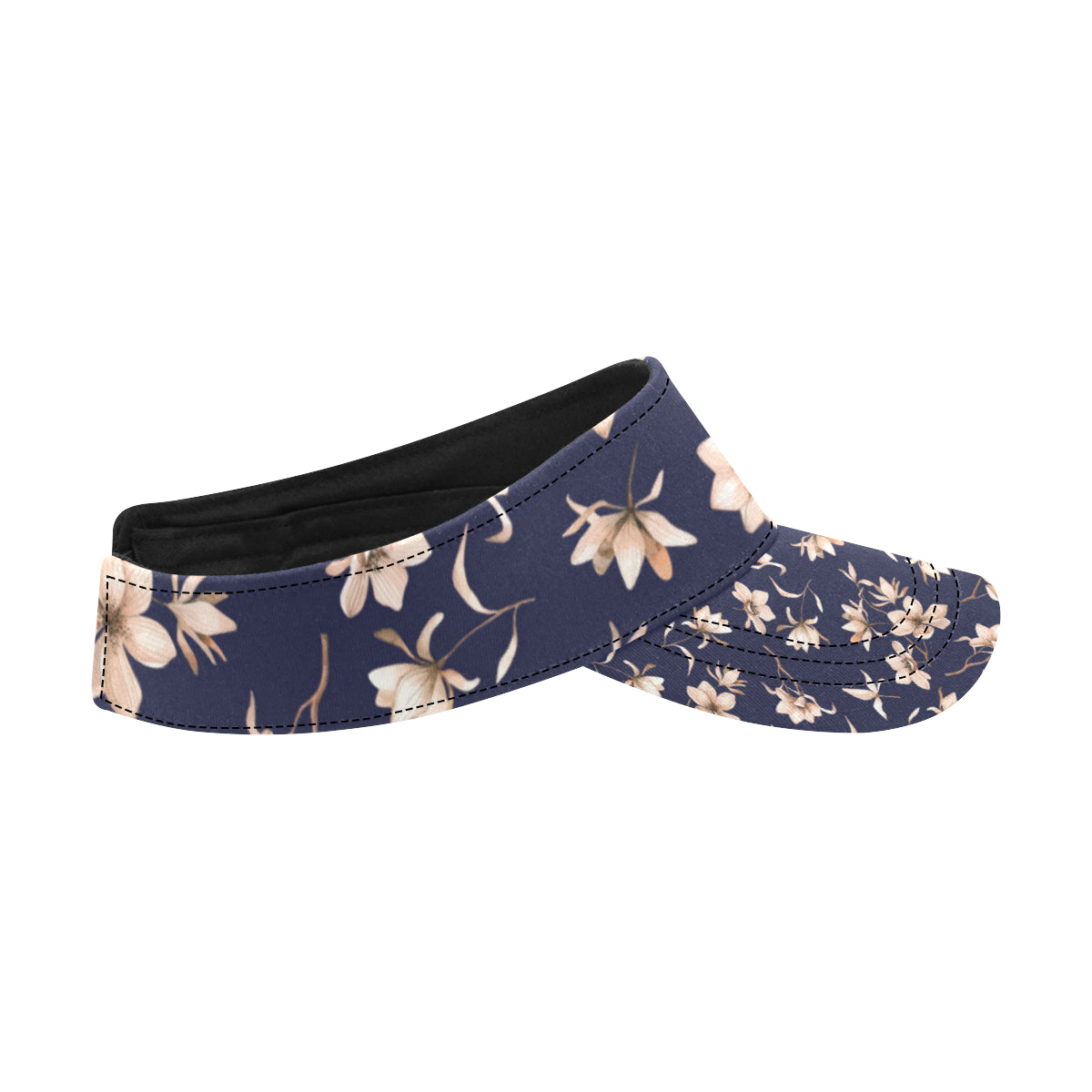 Beautiful Floral Pattern Unisex Sun Visor