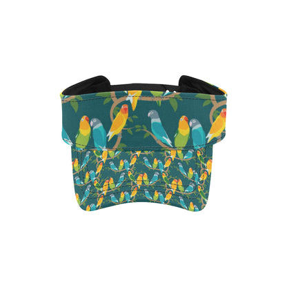 Lovebird Pattern Print Design 02 Unisex Sun Visor