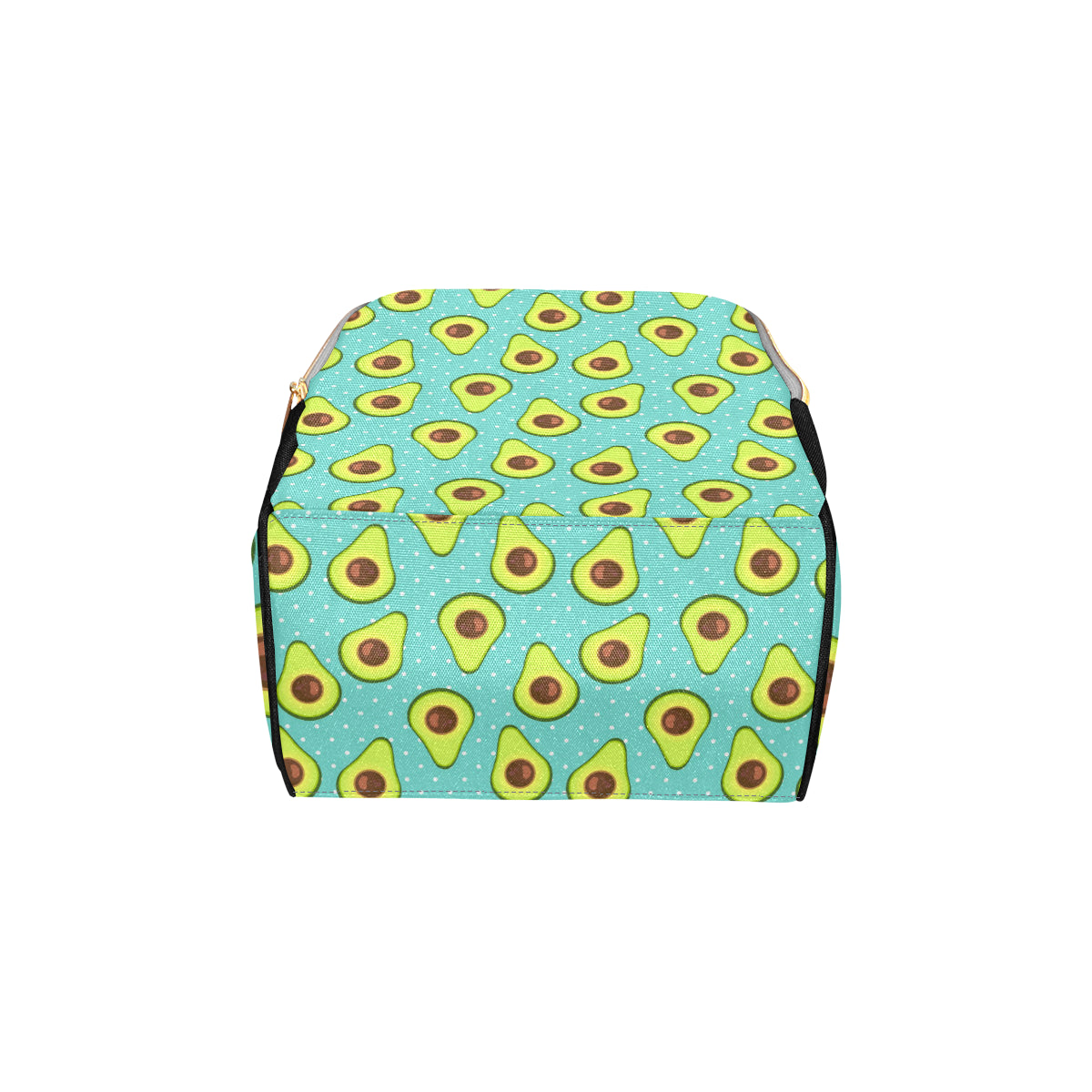 Avocado Pattern Print Design AC012 Diaper Bag Backpack