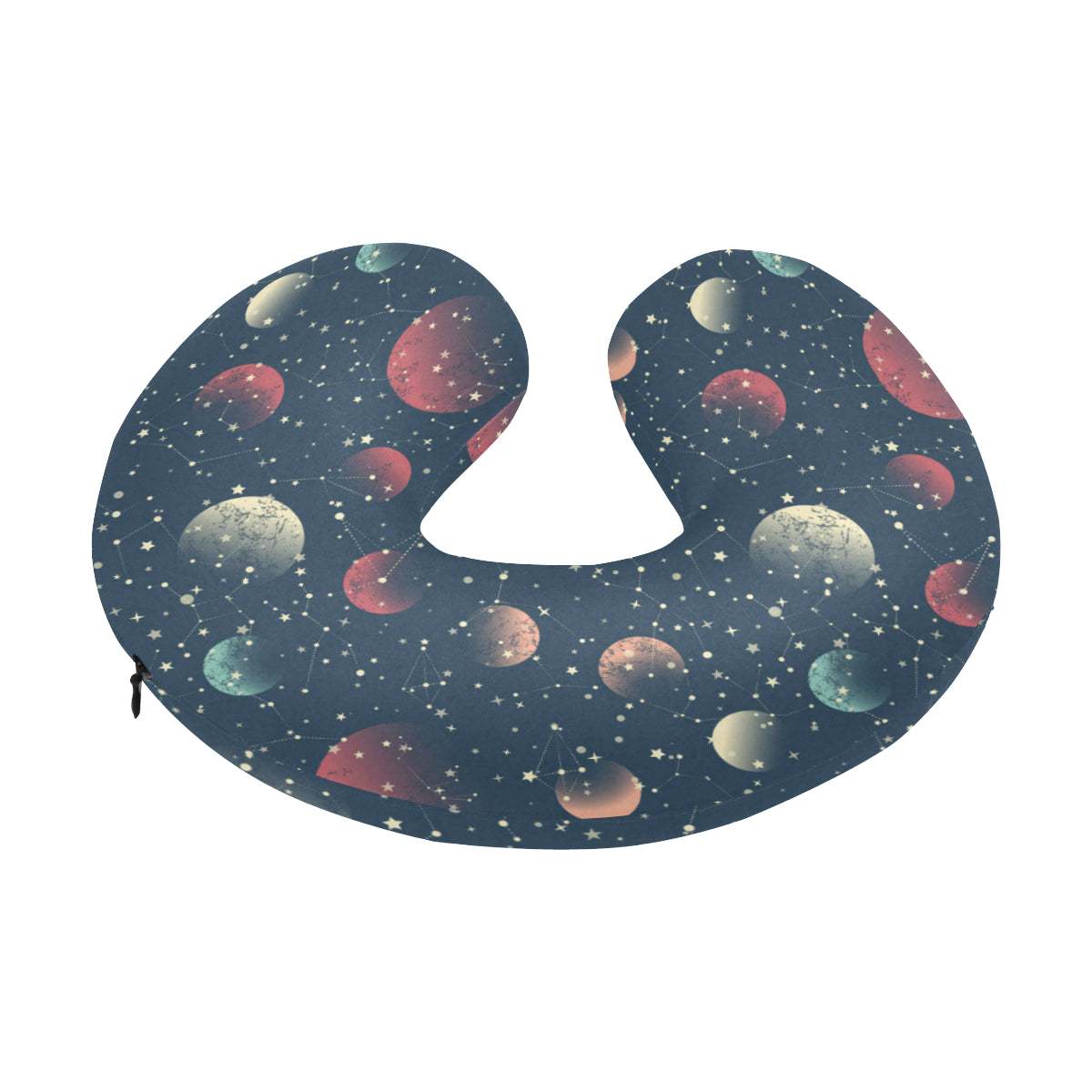 Cosmic Pattern Print Design 04 U-Shaped Travel Neck Pillow