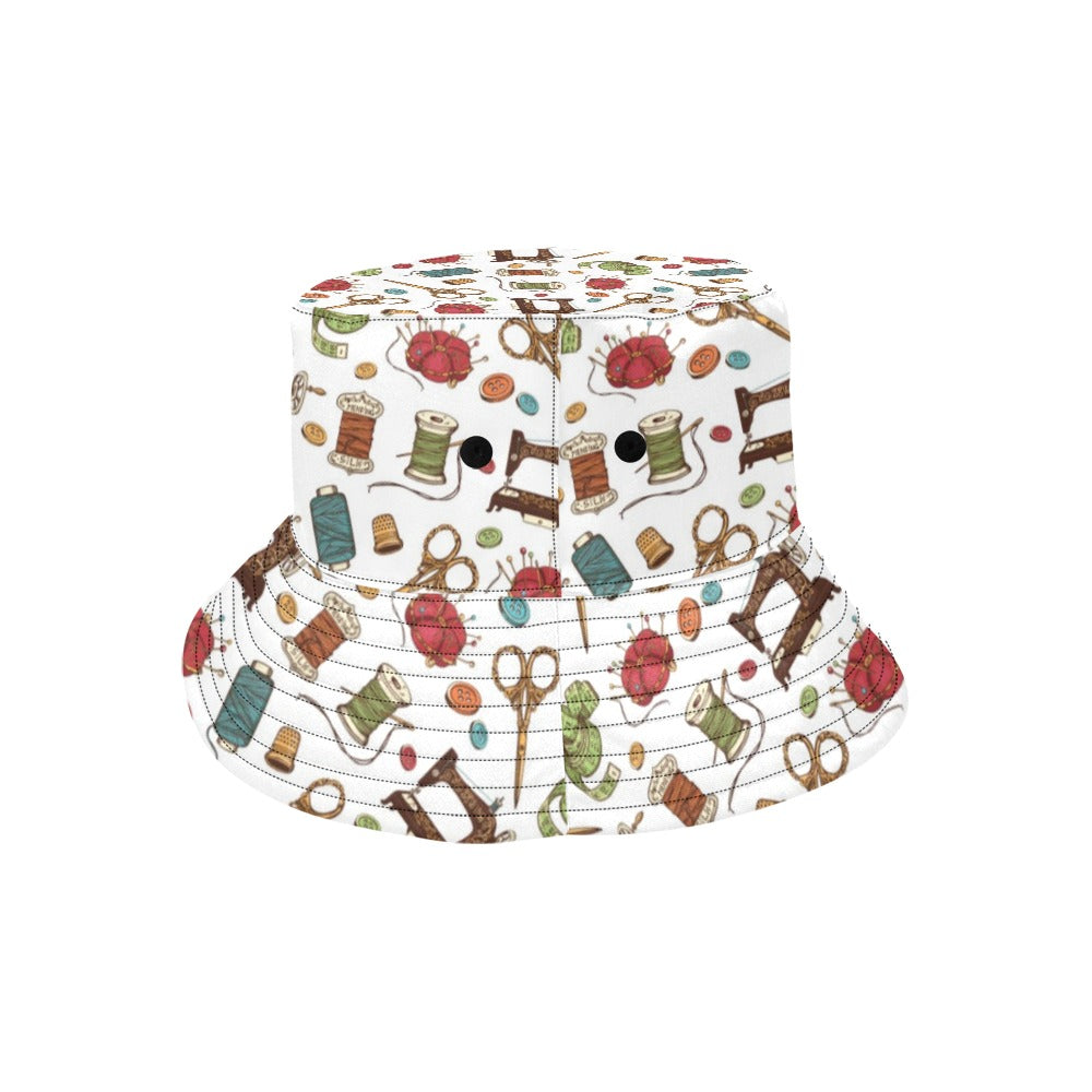 Sewing Equipment Print Design LKS304 Unisex Bucket Hat