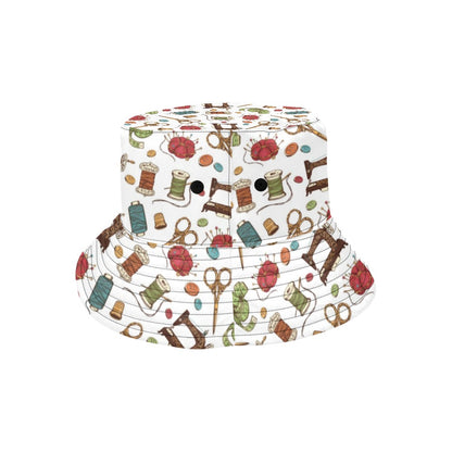 Sewing Equipment Print Design LKS304 Unisex Bucket Hat