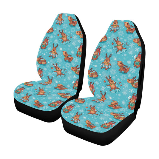 Reindeer Print Design LKS402 Car Seat Covers