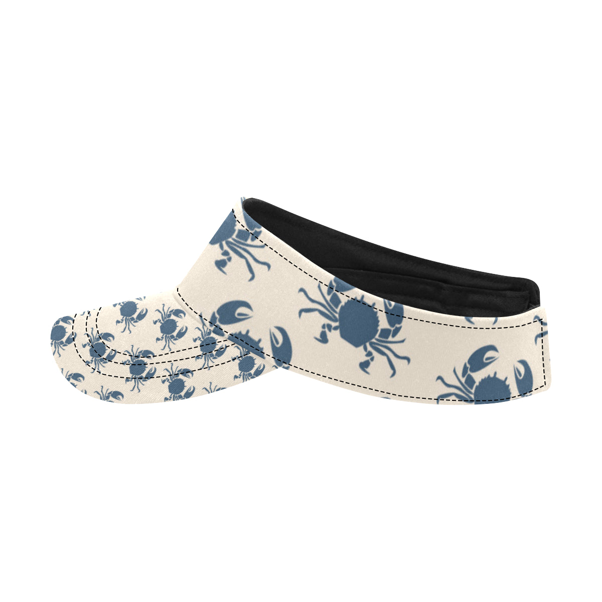 Crab Pattern Print Design 02 Unisex Sun Visor