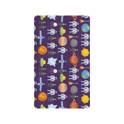 Alien Astronaut Planet Rubber Doormat