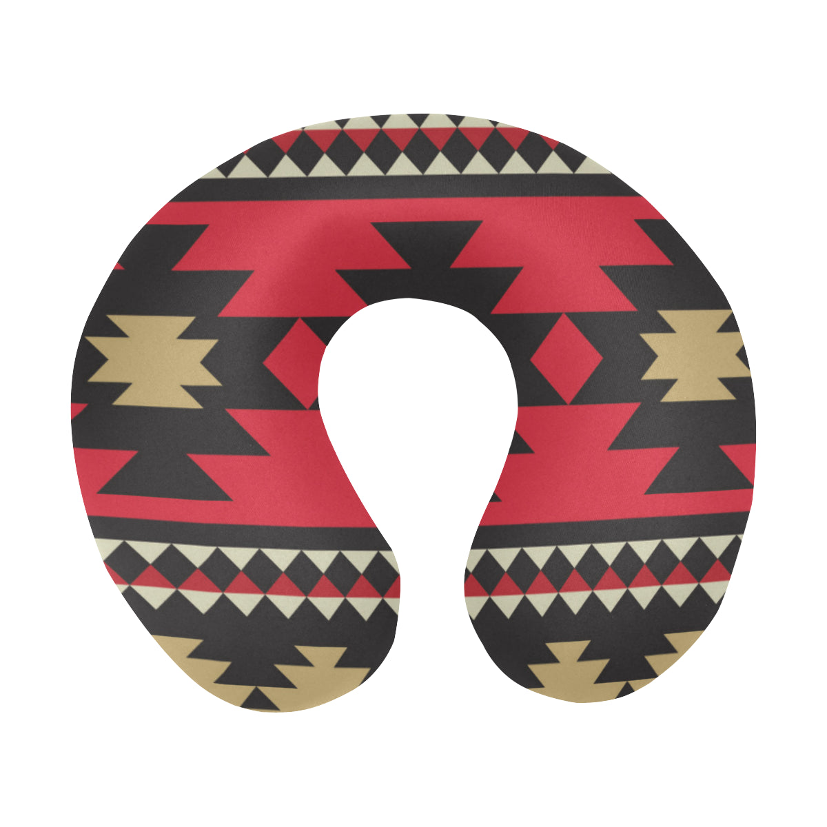 Navajo Pattern Print Design A04 U-Shaped Travel Neck Pillow