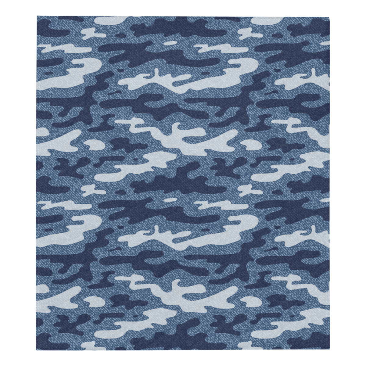 Jean Camouflage Pattern Print Design 05 Premium Quilt