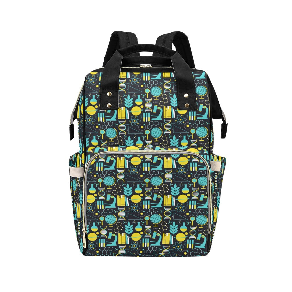 Science Print Design LKS301 Diaper Bag Backpack