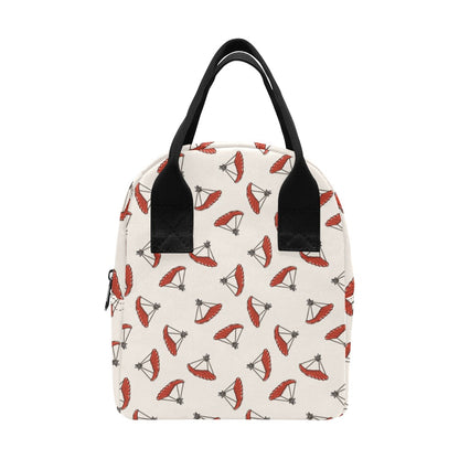Skydiver Print Design LKS302 Insulated Lunch Bag