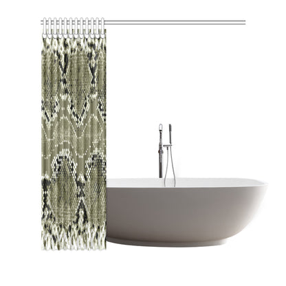 Python Pattern Print Design A04 Shower Curtain