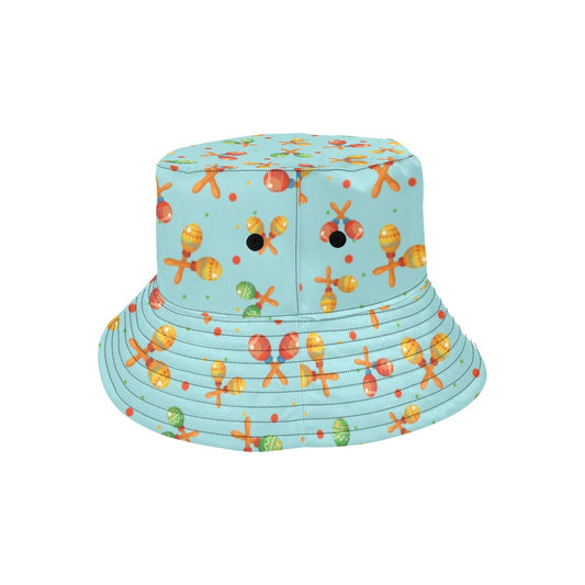 Maracas Print Design LKS402 Unisex Bucket Hat