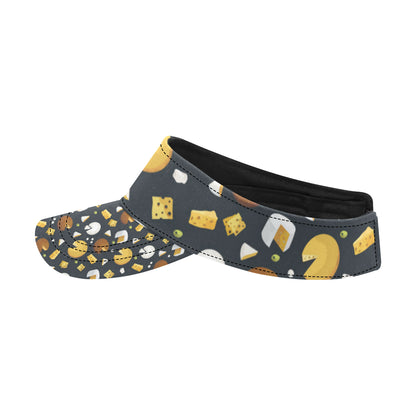 Cheese Pattern Print Design 03 Unisex Sun Visor