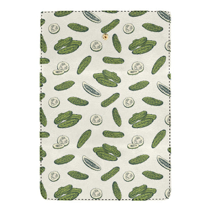 Cucumber Pattern Print Design CC05 Women's Trifold Wallet