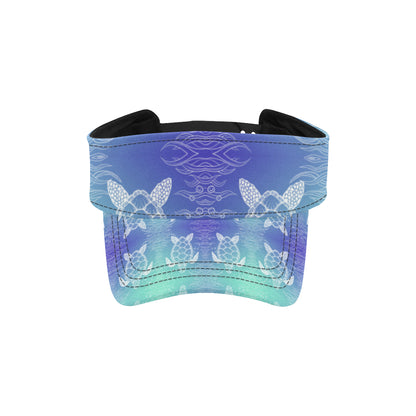 Sea Turtle Draw Unisex Sun Visor