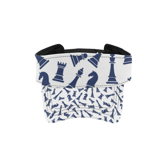 Chess Pattern Print Design 03 Unisex Sun Visor