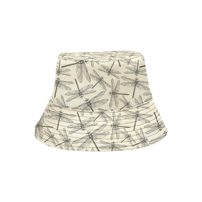 Dragonfly Print Design LKS402 Unisex Bucket Hat