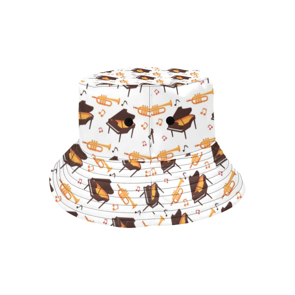 Piano Print Design LKS406 Unisex Bucket Hat