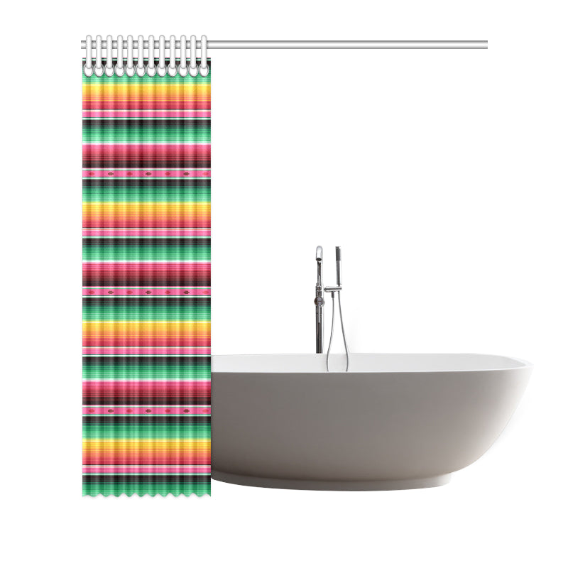 Mexican Blanket Classic Print Pattern Shower Curtain