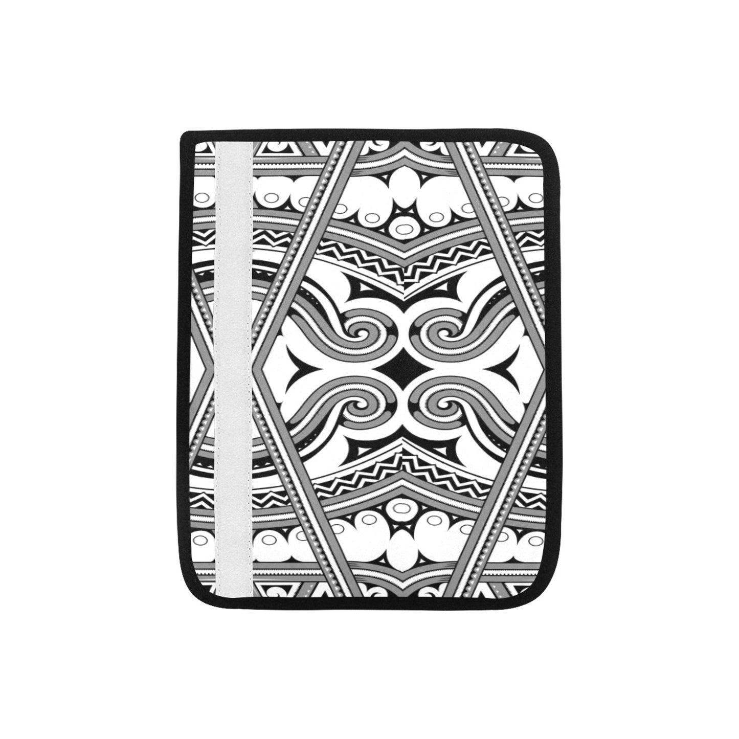 Samoan Pattern Print Design LKS302 Car Seat Belt Cover