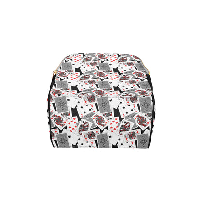 Poker Cards Pattern Print Design A04 Diaper Bag Backpack