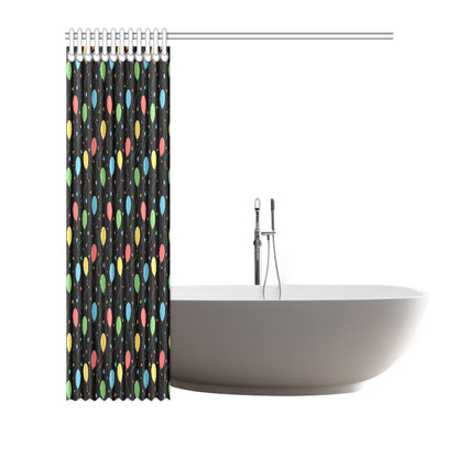 Ballon Colorful Pattern Print Design 04 Shower Curtain