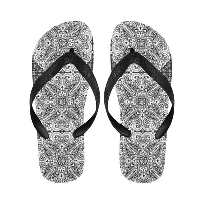 Bandana Print Design LKS309 Flip Flops