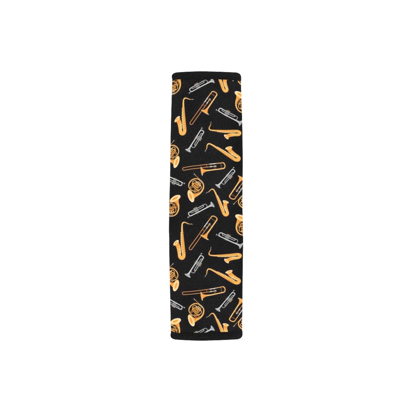 Saxophone Print Design LKS403 Car Seat Belt Cover