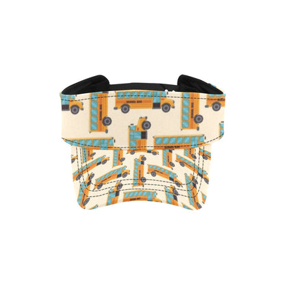 School Bus Print Design LKS305 Unisex Sun Visor