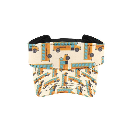 School Bus Print Design LKS305 Unisex Sun Visor