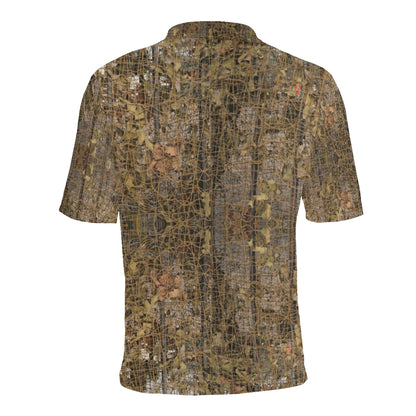 Camouflage Realtree Pattern Print Design 01 Men Polo Shirt