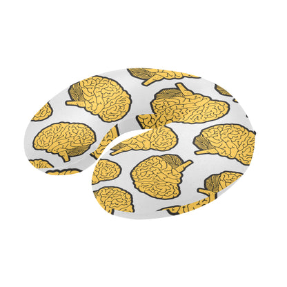 Psychology Pattern Print Design A01 U-Shaped Travel Neck Pillow