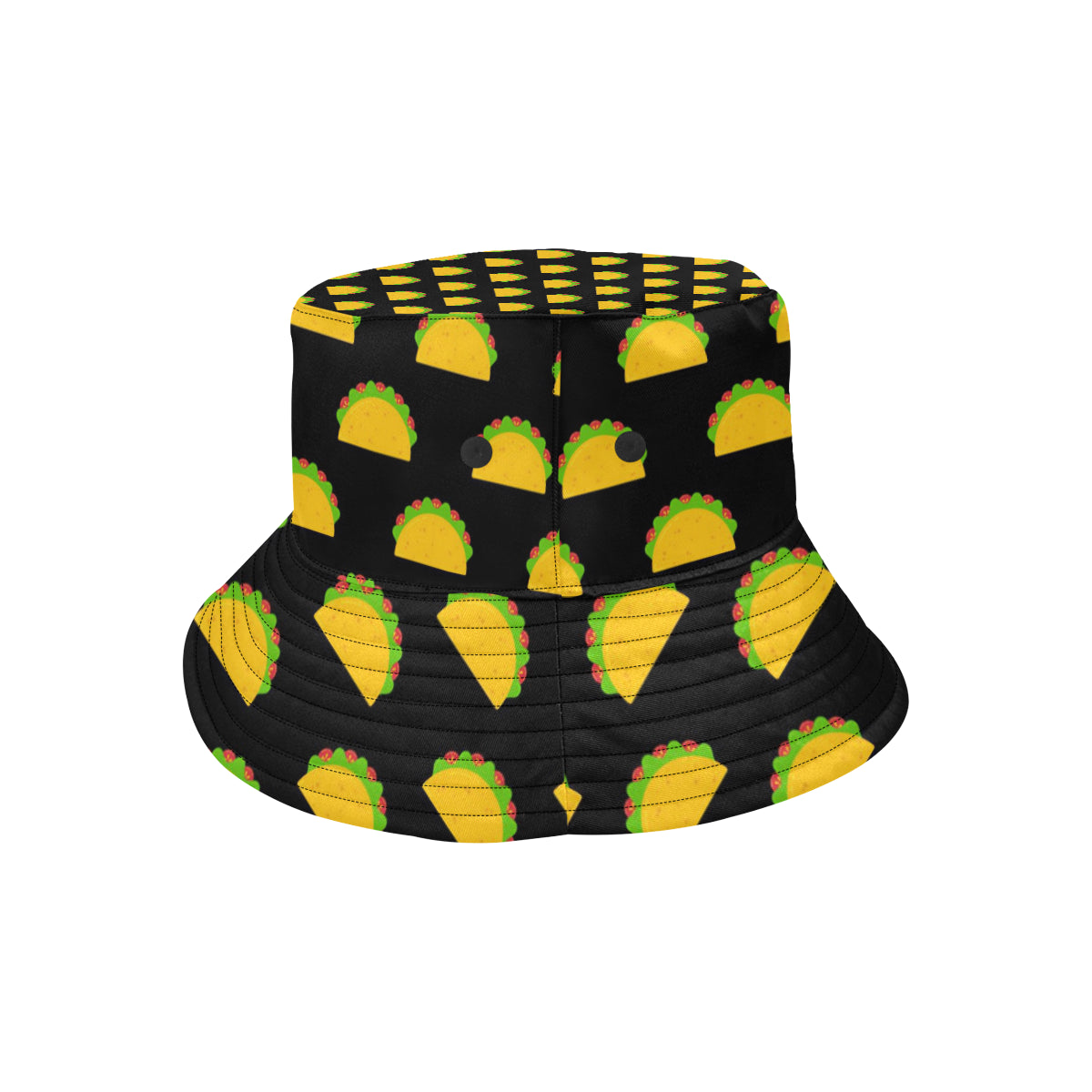 Taco Pattern Print Design TC06 Unisex Bucket Hat